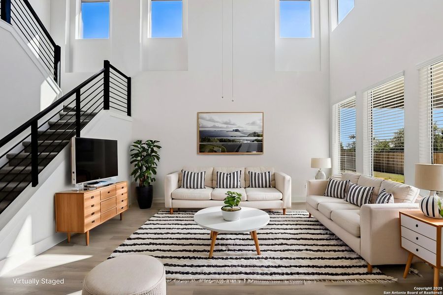 Furnished interior view inside a new home in Carmel Ranch, Schertz (Image 13).