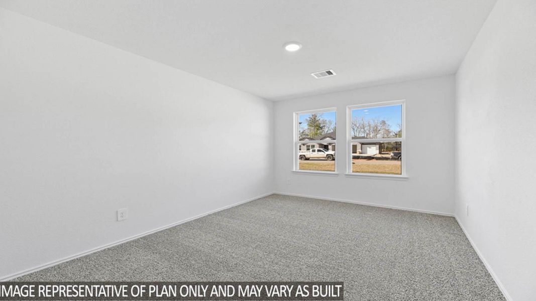 Spacious, unfurnished interior of a new home in Williams Reserve East, Conroe (Image 16). Spacious, unfurnished interior of a new home in Williams Reserve East, Conroe (Image 16).
