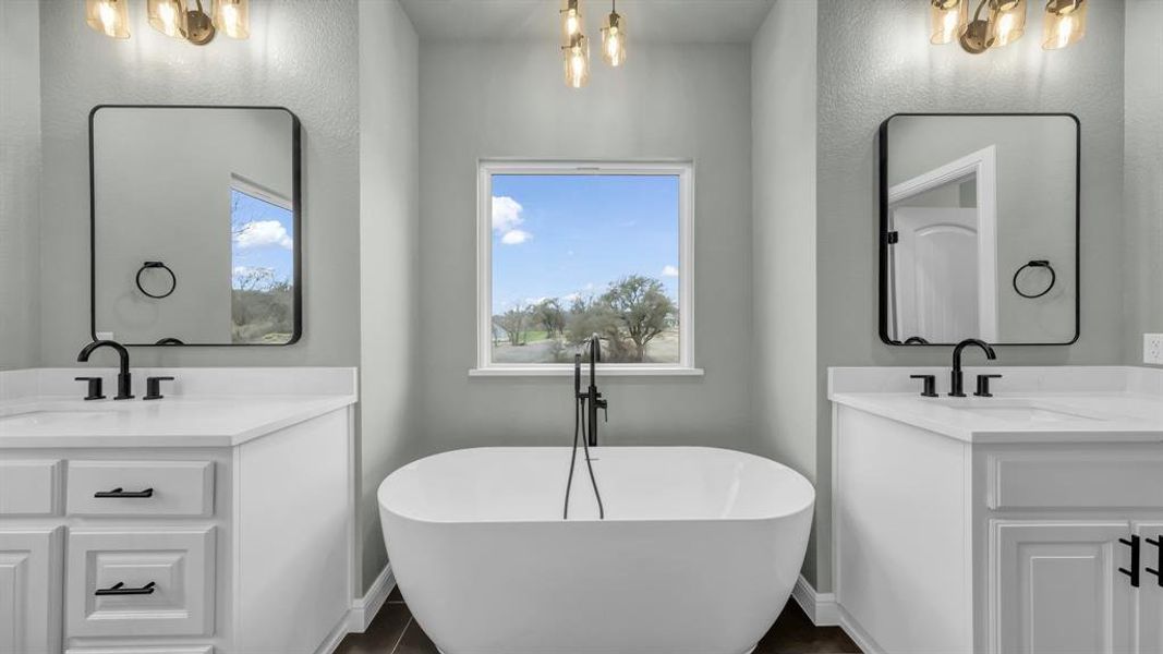 Furnished interior view inside a new home in Monarch Manor, Poolville (Image 17).