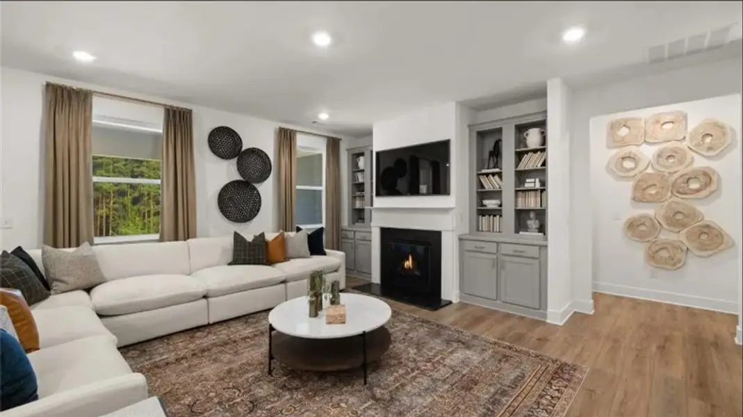Furnished interior view inside a new home in , McDonough (Image 8).
