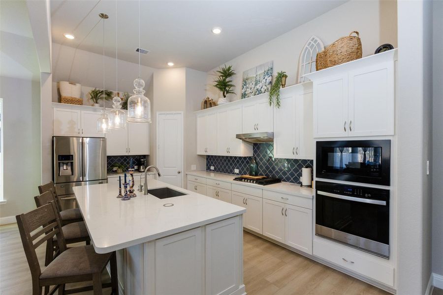 Furnished interior view inside a new home in Amira: Heritage Collection, Tomball (Image 9).
