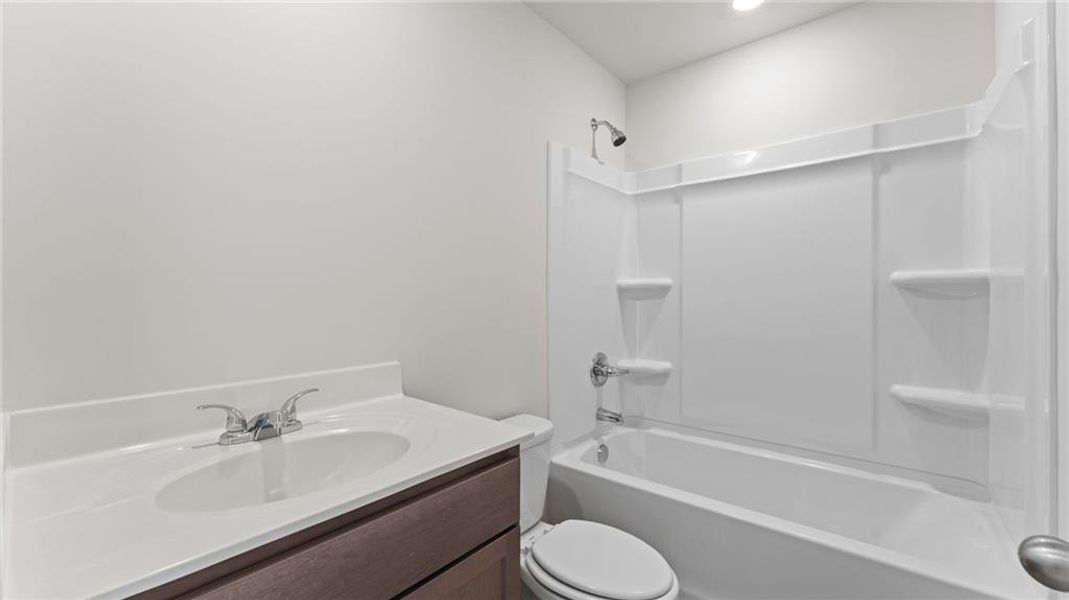 Furnished interior view inside a new home in Owen Preserve, Canton (Image 6).