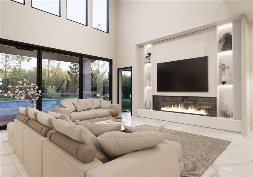 Furnished interior view inside a new home in , Conyers (Image 12). Furnished interior view inside a new home in , Conyers (Image 12).