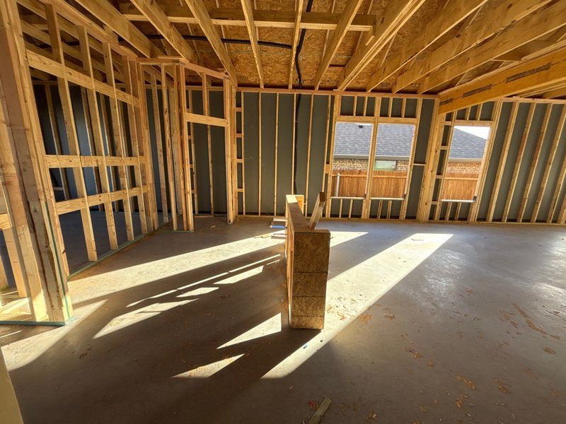 In-progress construction of a new home in Waterford Park, Weatherford, TX (Image 6).