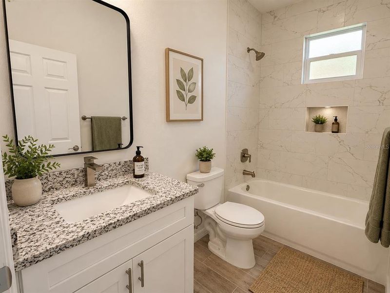 Furnished interior view inside a new home in , Port Charlotte (Image 10). Furnished interior view inside a new home in , Port Charlotte (Image 10).