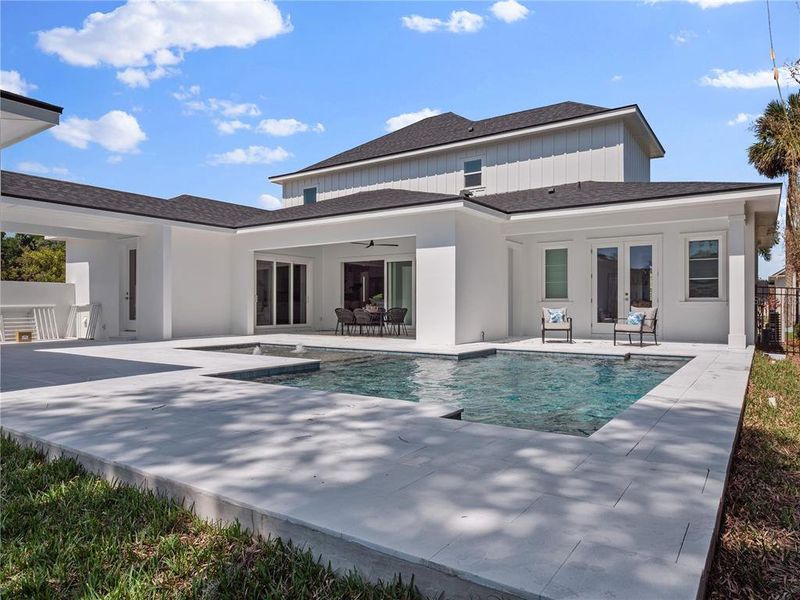 Exterior details and patio area of a home in , Oakland (Image 31).