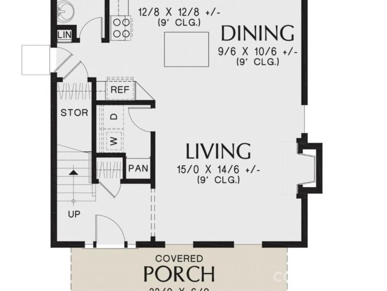 2D floor plan layout of this home in , Gastonia, NC (Image 3).