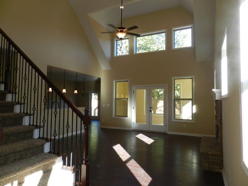 Representative unfurnished interior of a home built from the The Dayton by Bamford and Company in Rowland Springs, Cartersville (Image 14).