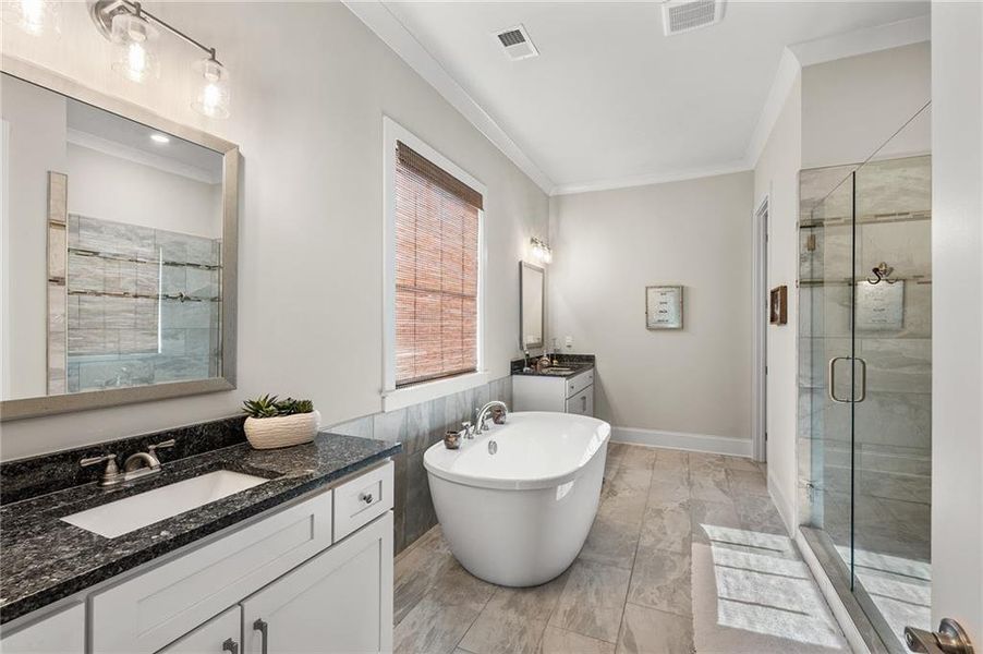 Furnished interior view inside a new home in , Watkinsville (Image 28).