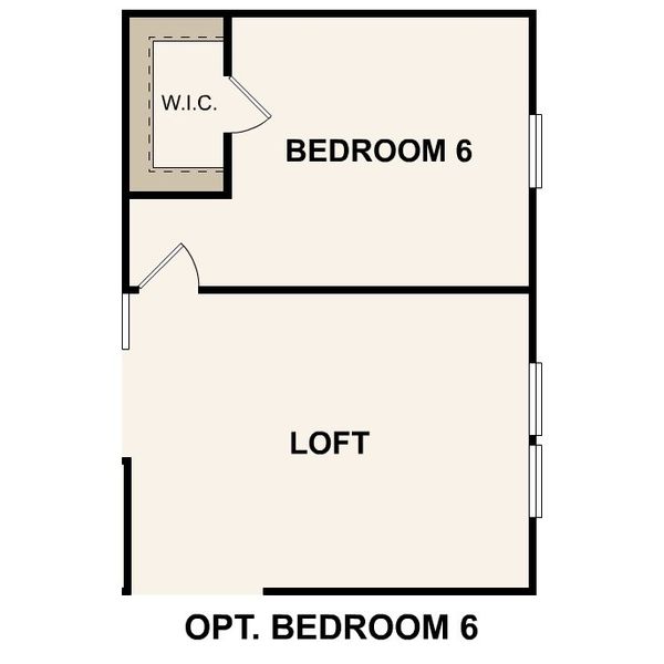2D floor plan layout for the Trinity 2 by Century Communities in Cloverleaf, Austin, TX (Image 7).