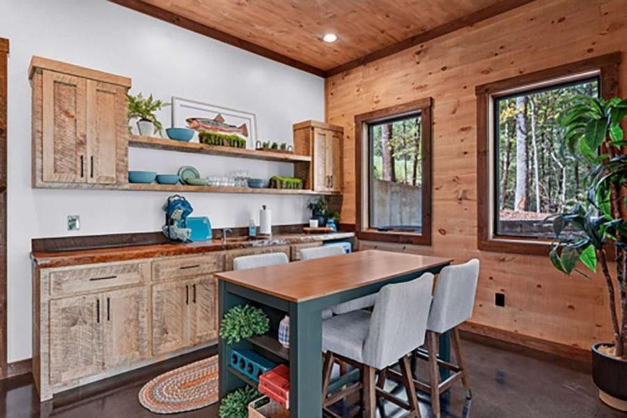 Furnished interior view inside a new home in , Blue Ridge (Image 17).