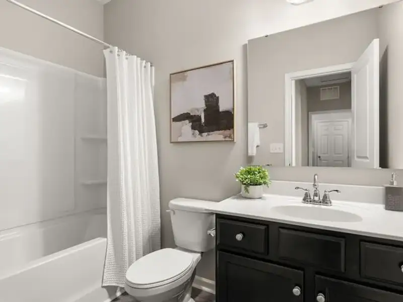 Representative furnished interior of a home built from the Canterbury by True Homes in The Retreat at Reedy Fork Ranch, Greensboro (Image 28).