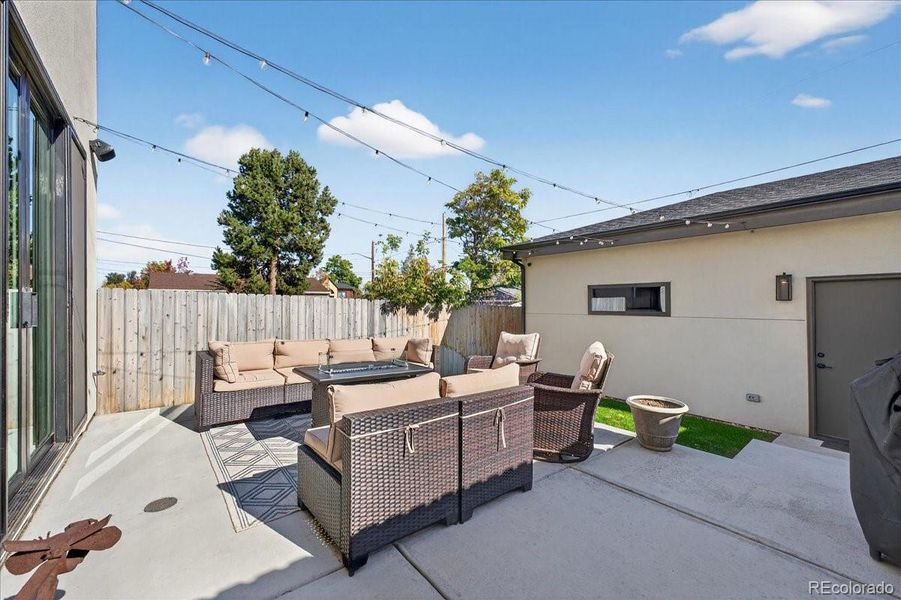 Exterior details and patio area of a home in , Denver (Image 32).