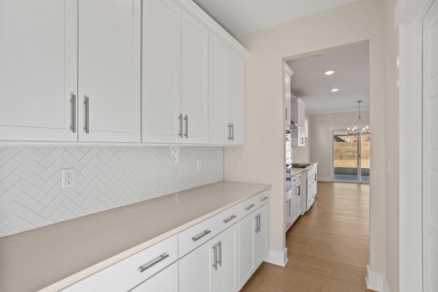 Furnished interior view inside a new home in Founders Club, Moore (Image 7). Furnished interior view inside a new home in Founders Club, Moore (Image 7).