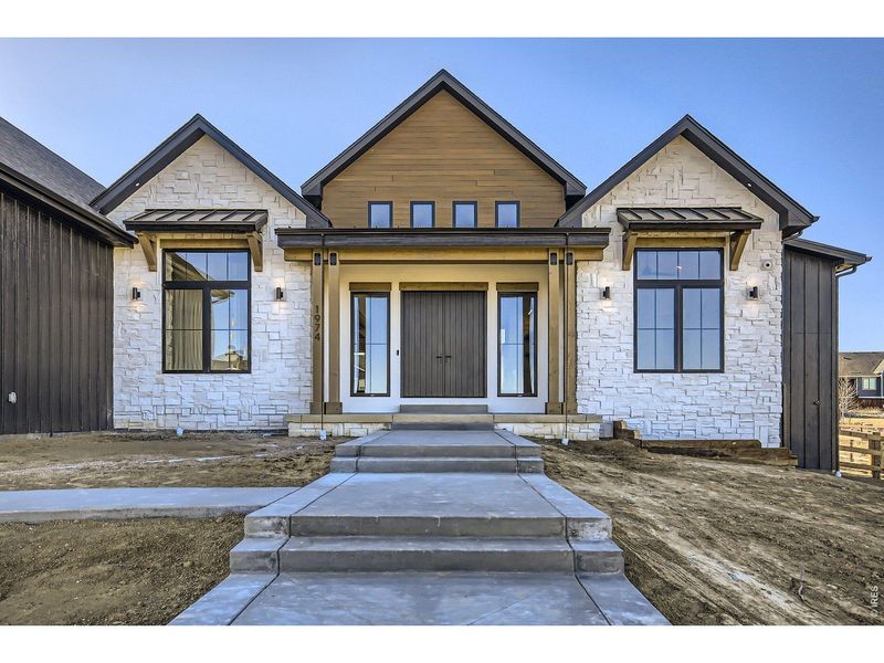 Exterior details and patio area of a home in , Greeley (Image 3).