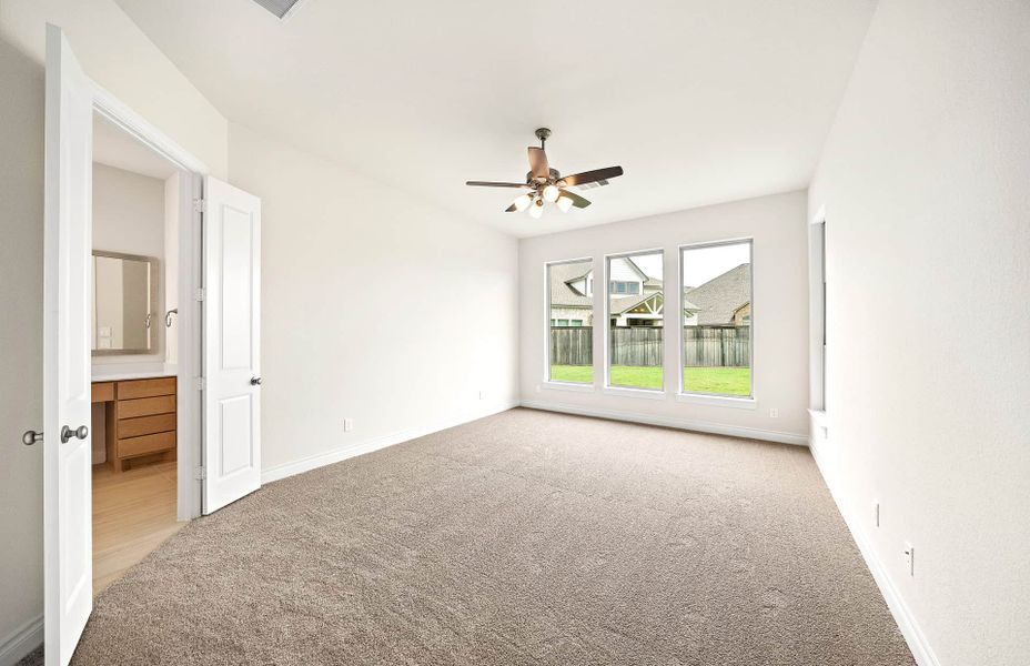 Representative unfurnished interior of a home built from the 3799 by Ravenna Homes in Cross Creek West, Fulshear (Image 43). Representative unfurnished interior of a home built from the 3799 by Ravenna Homes in Cross Creek West, Fulshear (Image 43).