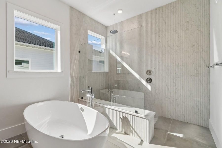 Furnished interior view inside a new home in Coral Ridge at Seabrook 80’, Ponte Vedra (Image 11).