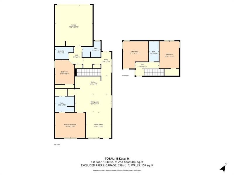2D floor plan layout of this home in , Waco, TX (Image 4). 2D floor plan layout of this home in , Waco, TX (Image 4).