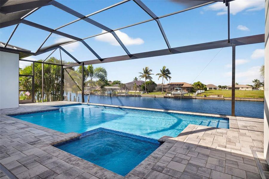 Exterior details and patio area of a home in , Cape Coral (Image 27). Exterior details and patio area of a home in , Cape Coral (Image 27).