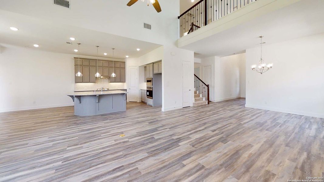 Spacious, unfurnished interior of a new home in Alsatian Oaks: 60ft. lots, Castroville (Image 10).