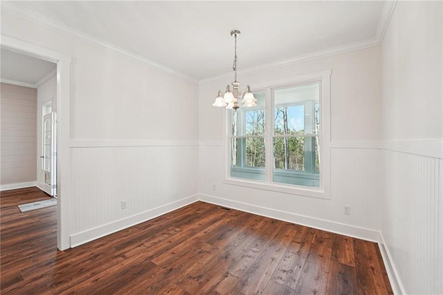 Spacious, unfurnished interior of a new home in , Canton (Image 60).