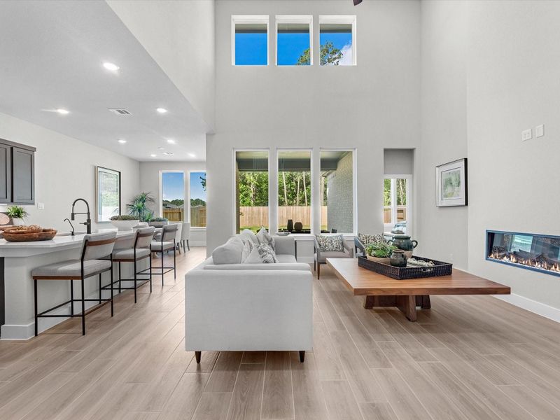 Furnished interior view inside a new home in Clopton Farms, Montgomery (Image 9).
