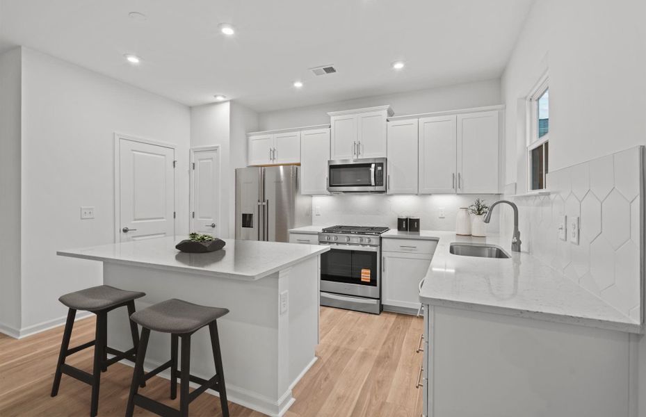 Furnished interior view inside a new home in Briarwood Reserve, Spartanburg (Image 8).