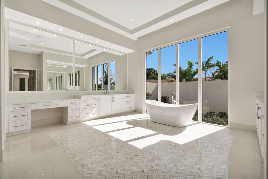 Exterior details and patio area of a home in , Palm Beach Gardens (Image 37).