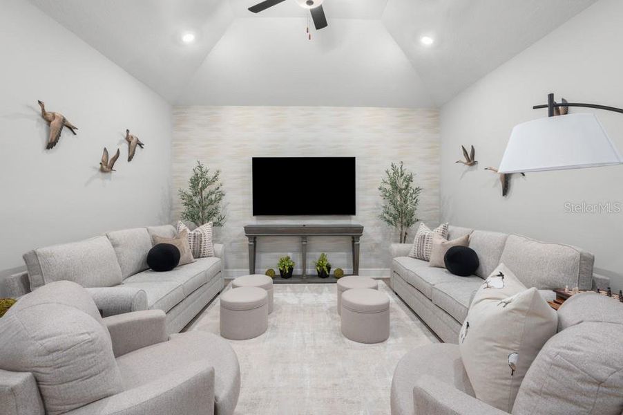 Furnished interior view inside a new home in , Fruitland Park (Image 28). Furnished interior view inside a new home in , Fruitland Park (Image 28).