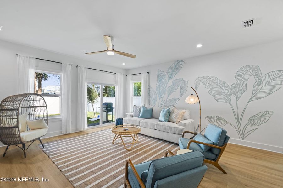 Furnished interior view inside a new home in , Jacksonville Beach (Image 49).