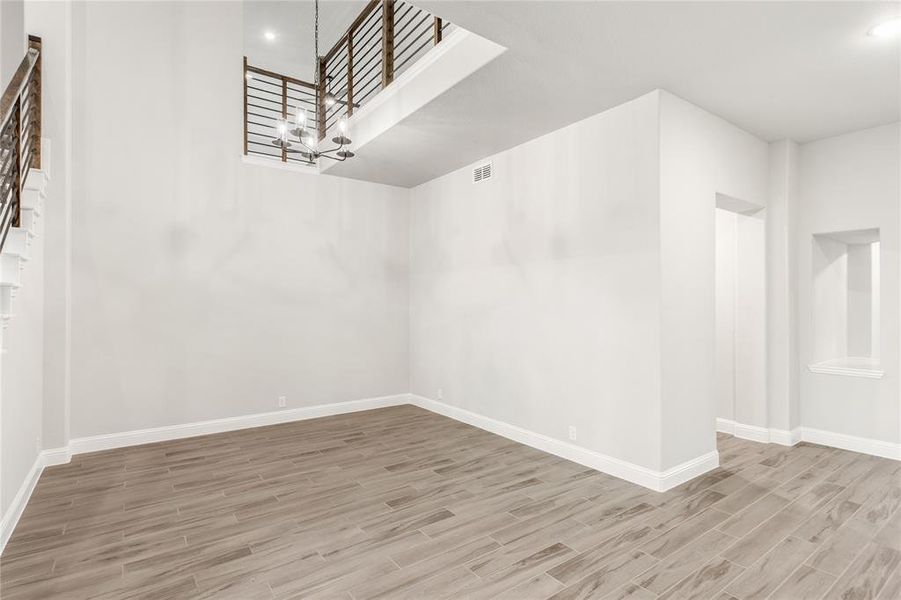 Spacious, unfurnished interior of a new home in Villages of Walnut Grove, Midlothian (Image 23).