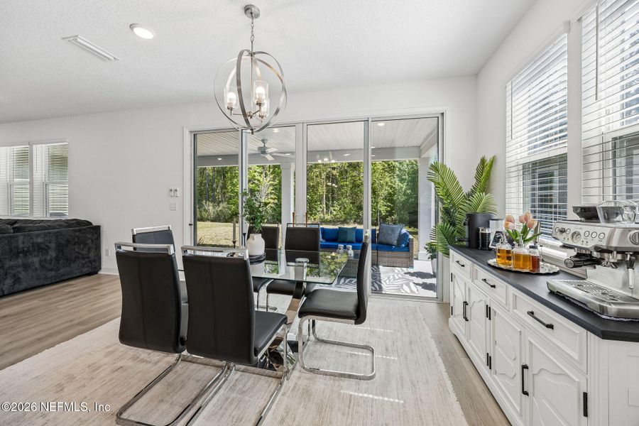 Furnished interior view inside a new home in Tributary, Yulee (Image 19).