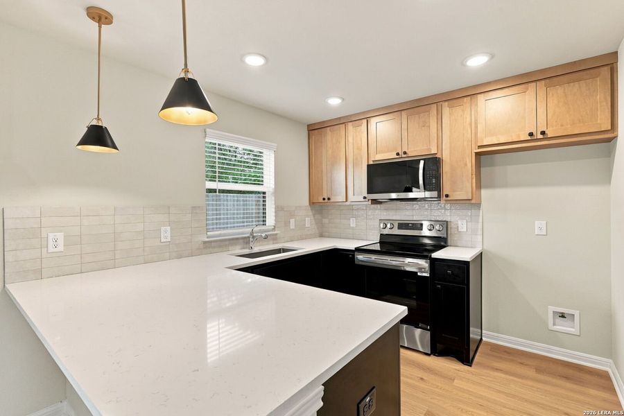 Furnished interior view inside a new home in , San Antonio (Image 14).