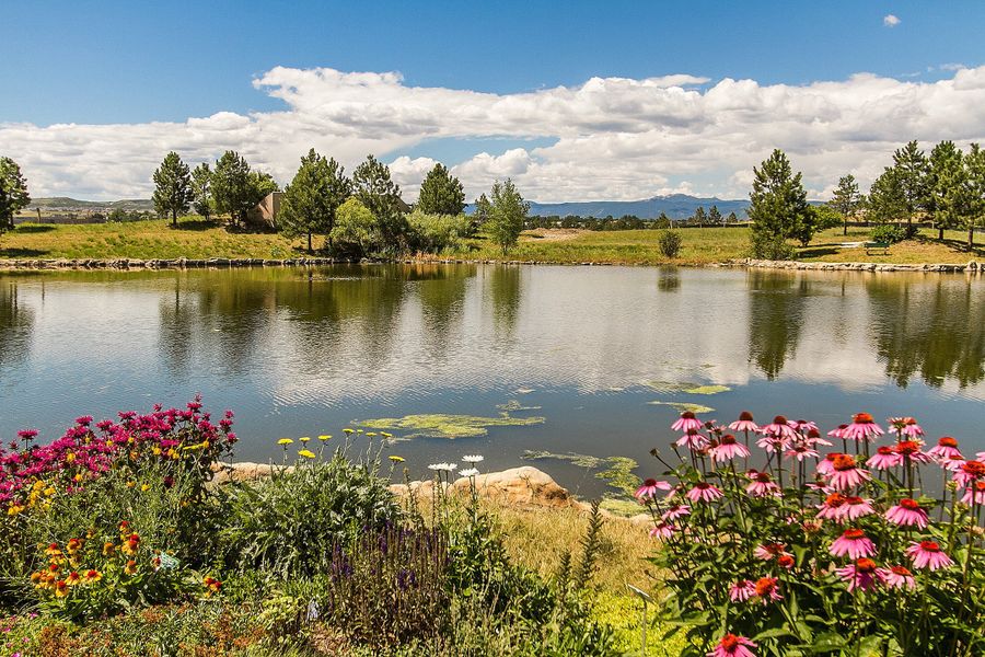 Outdoor and nature views near homes built from the Residence 4 by Trumark Homes in The Summit at Castle Pines, Castle Pines (Image 16).