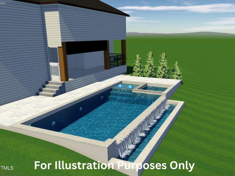 Pool Rendering 2 - Lot 11