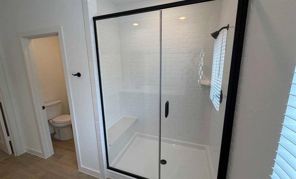 Primary Bathroom Construction Progress featuring the Minimalist Collection