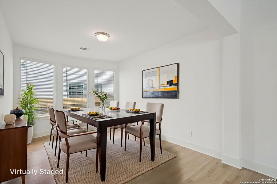 Furnished interior view inside a new home in Estancia Ranch - Premier Series, San Antonio (Image 4).