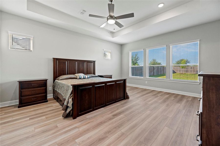 Furnished interior view inside a new home in , Katy (Image 31).