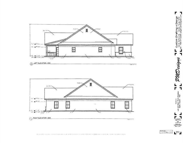 Exterior rendering of this home design in , Chandler, TX (Image 5).