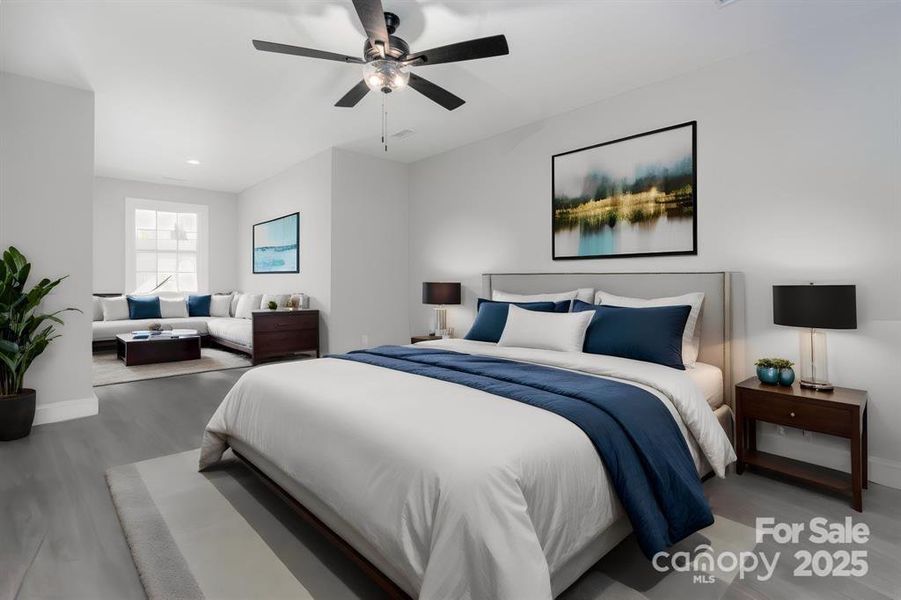 Furnished interior view inside a new home in , Hickory (Image 12). Furnished interior view inside a new home in , Hickory (Image 12).