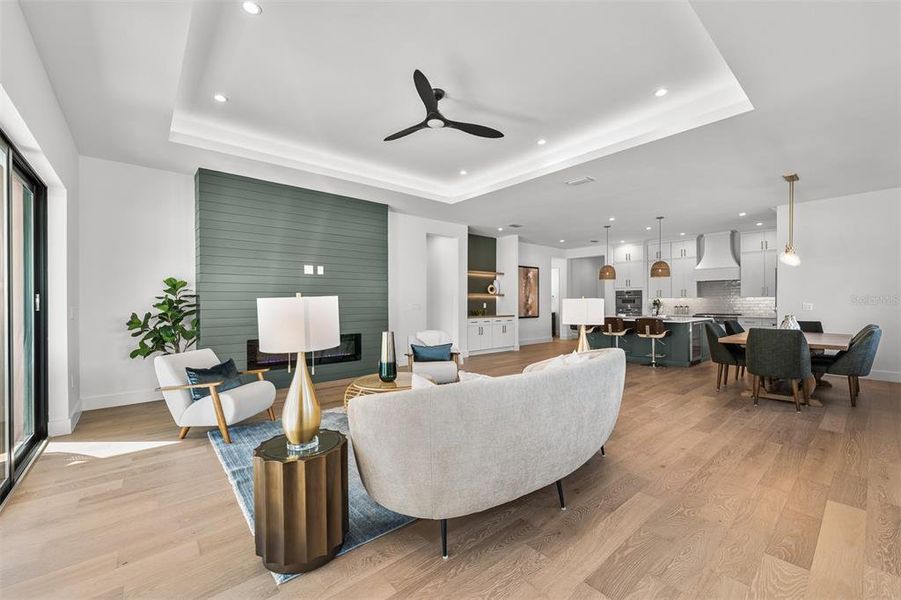 Furnished interior view inside a new home in , Winter Park (Image 49). Furnished interior view inside a new home in , Winter Park (Image 49).