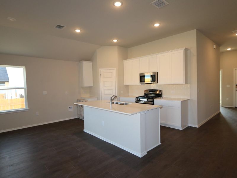 Furnished interior view inside a new home in Cascades at Onion Creek, Austin (Image 8).