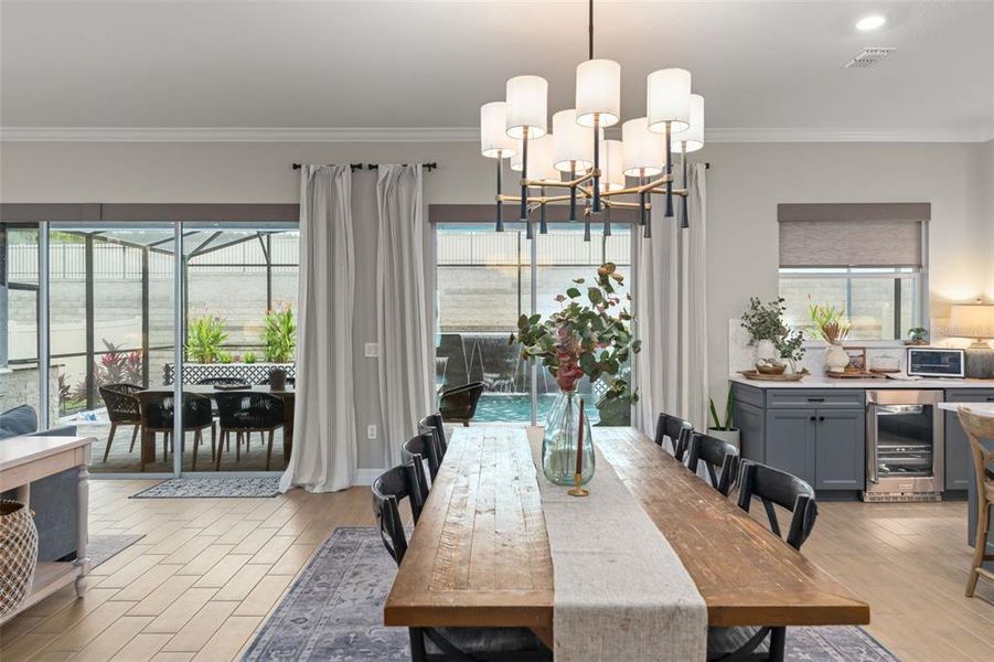 Furnished interior view inside a new home in , Winter Garden (Image 8). Furnished interior view inside a new home in , Winter Garden (Image 8).