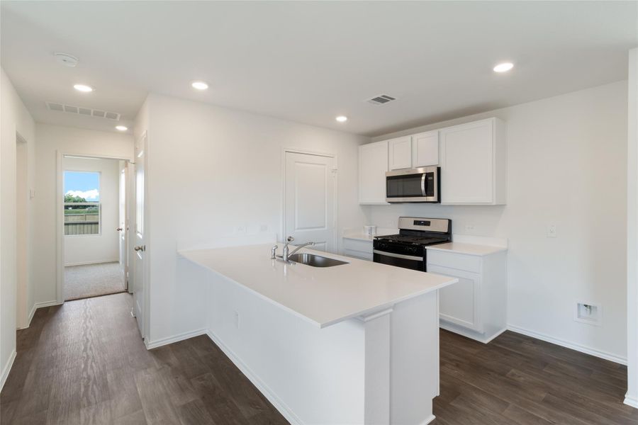 Furnished interior view inside a new home in Marigold, Uhland (Image 6). Furnished interior view inside a new home in Marigold, Uhland (Image 6).