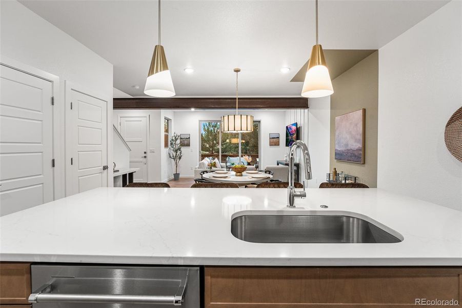 Furnished interior view inside a new home in , Arvada (Image 10).