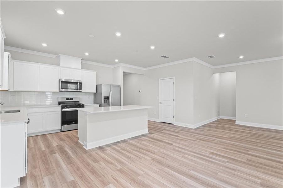 Furnished interior view inside a new home in Overland, Locust Grove (Image 9).