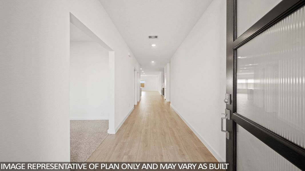 Representative unfurnished interior of a home built from the E60C by D.R. Horton in Riverside Estates, Mont Belvieu (Image 10). Representative unfurnished interior of a home built from the E60C by D.R. Horton in Riverside Estates, Mont Belvieu (Image 10).