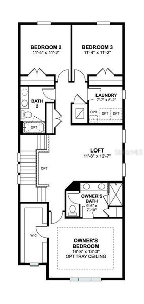 2D floor plan layout of this home in Weslyn Park, St. Cloud, FL (Image 2). 2D floor plan layout of this home in Weslyn Park, St. Cloud, FL (Image 2).