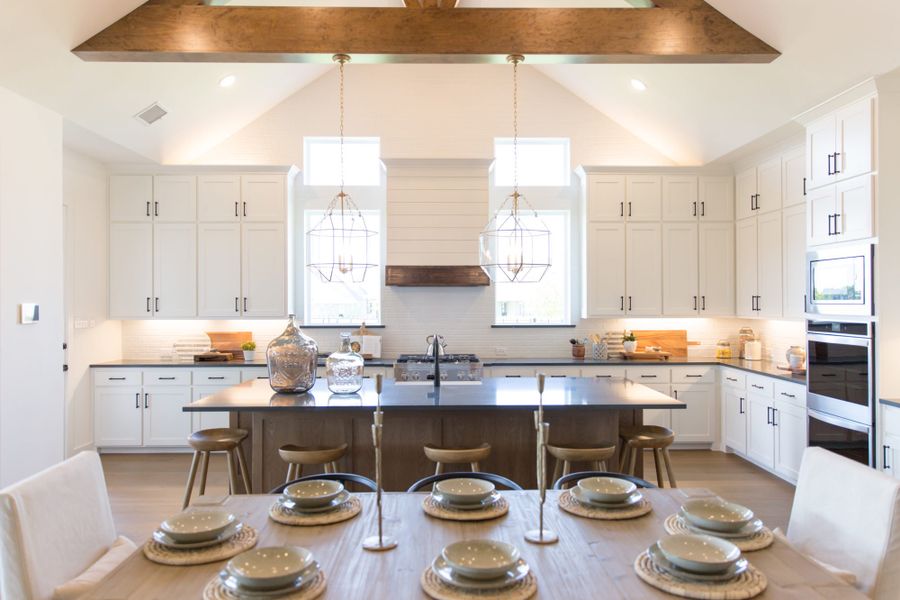 Representative furnished interior of a home built from the 5531 by Tradition Homes in Windsong Ranch, Prosper (Image 17).