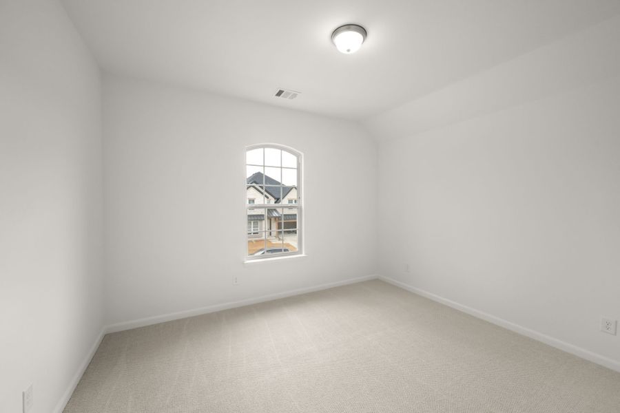 Spacious, unfurnished interior of a new home in Creekview Meadows, Pilot Point (Image 25). Spacious, unfurnished interior of a new home in Creekview Meadows, Pilot Point (Image 25).